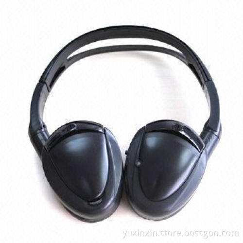 IR Stereo Headphones with <1% Distortion and 20 to 20kHz Frequency Response